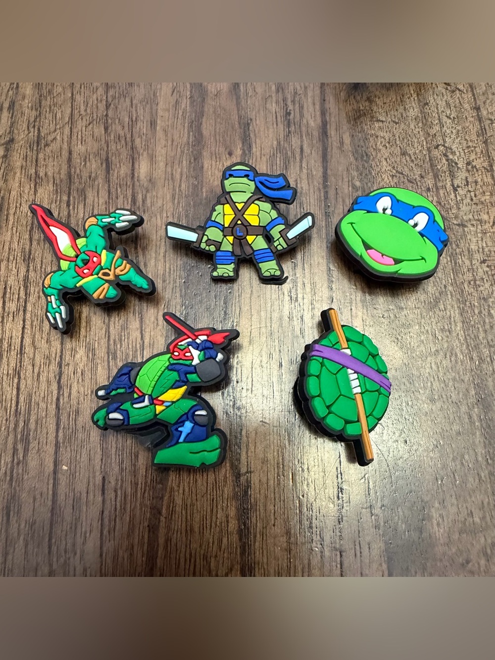 Ninja Turtle Shoe Charms